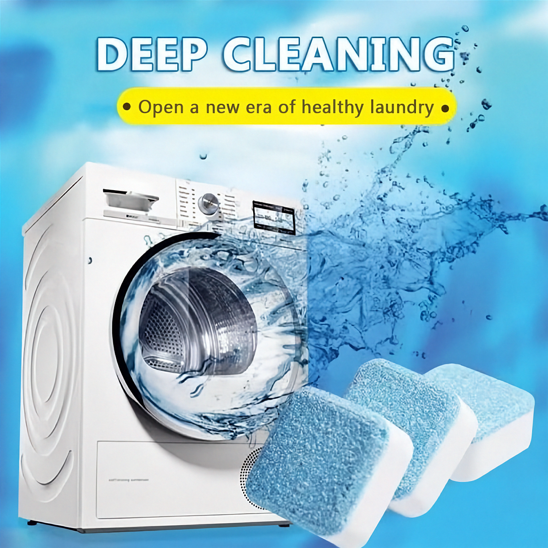 12pcs Washing Machine Tablet