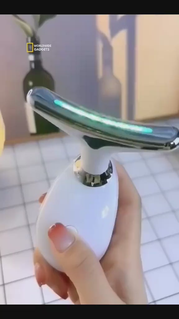 العلاج بالضوء الأحمر لشد البشرة وتجديد شبابها بالوجه بتقنية LED