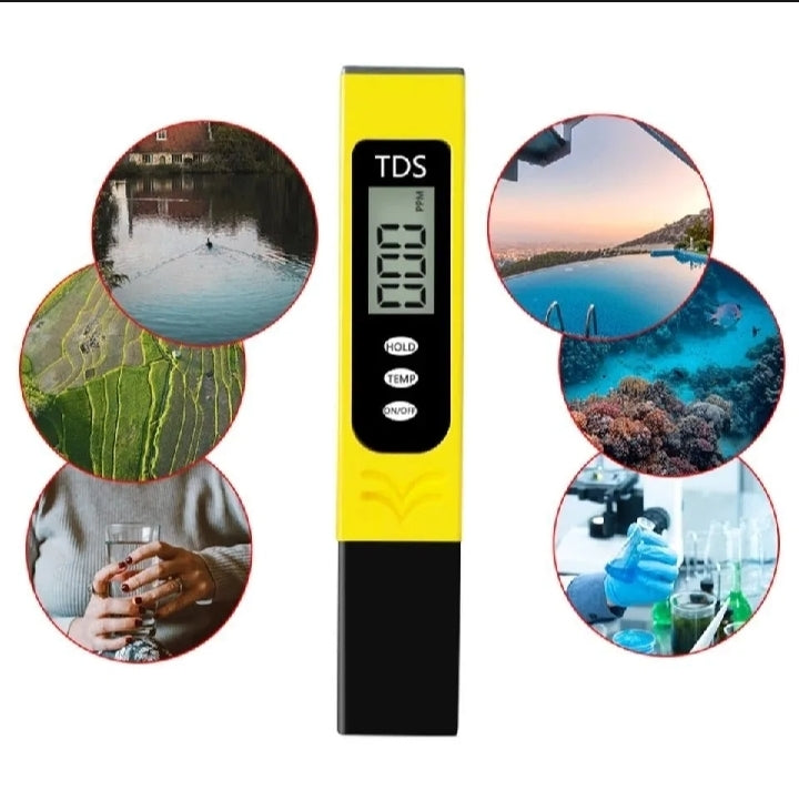 جهاز اختبار جودة الماء (TDS Meter)