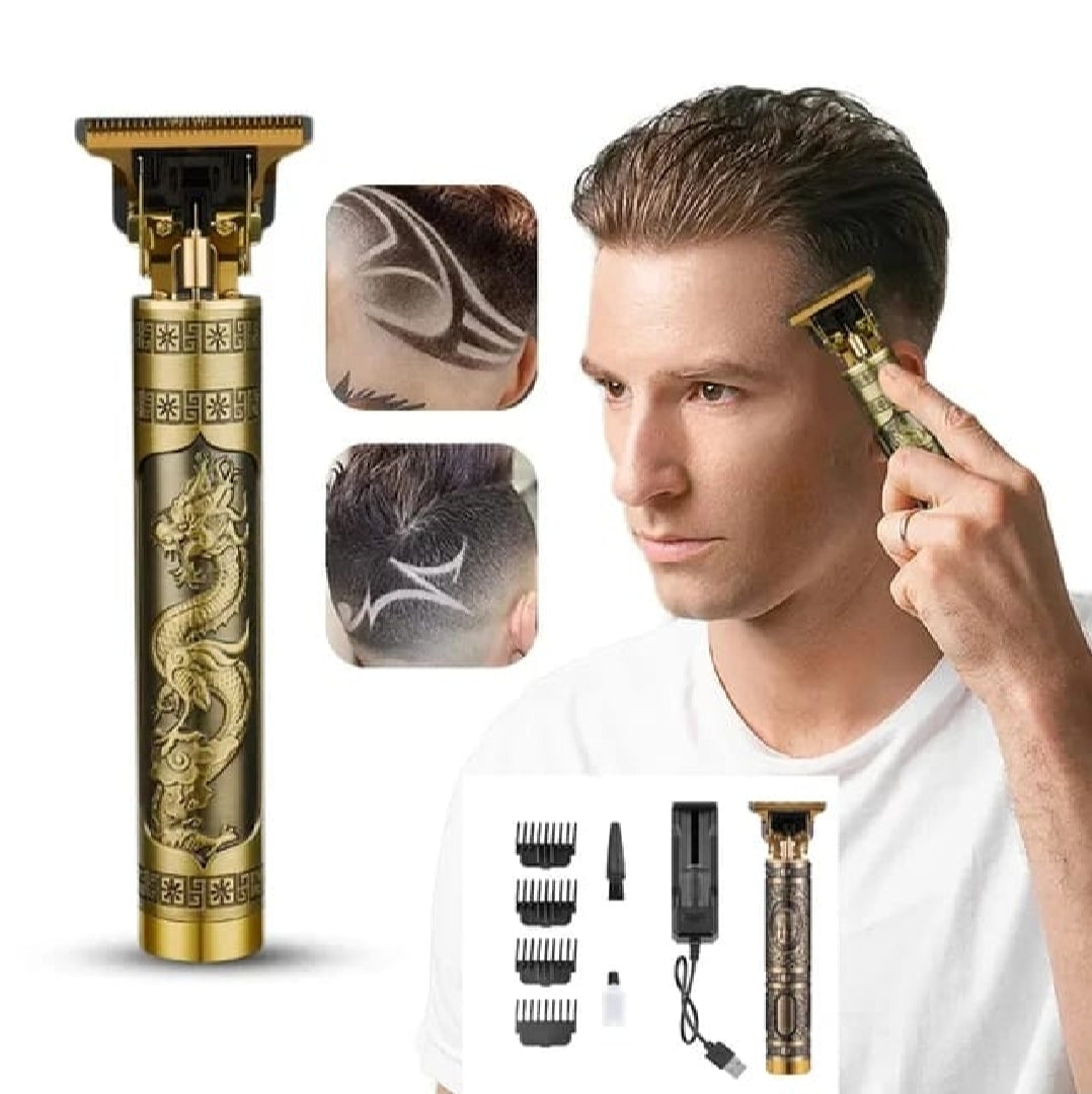 T9 Professional Cordless Hair Trimmer - Rechargeable Beard Clipper