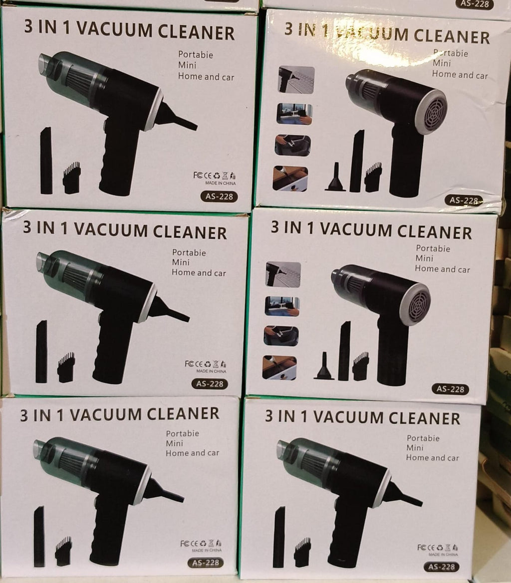 3 in 1 Handheld Vacuum Car Cleaner