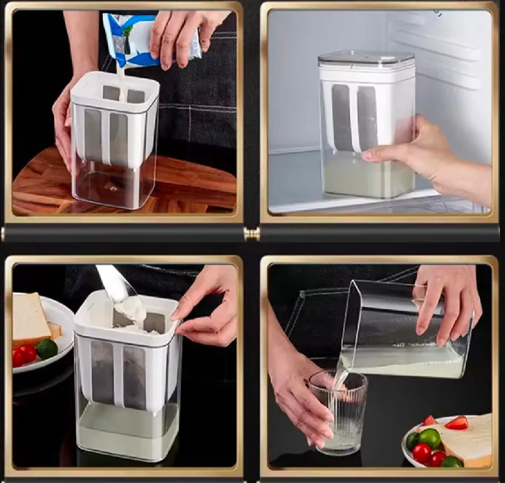 Multi-Purpose 1100ML Greek Yogurt Maker and Beverage Strainer