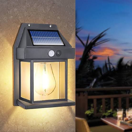 Solar Charge Motion Sensor Solar Waterproof Wall Lamp 888 Big size