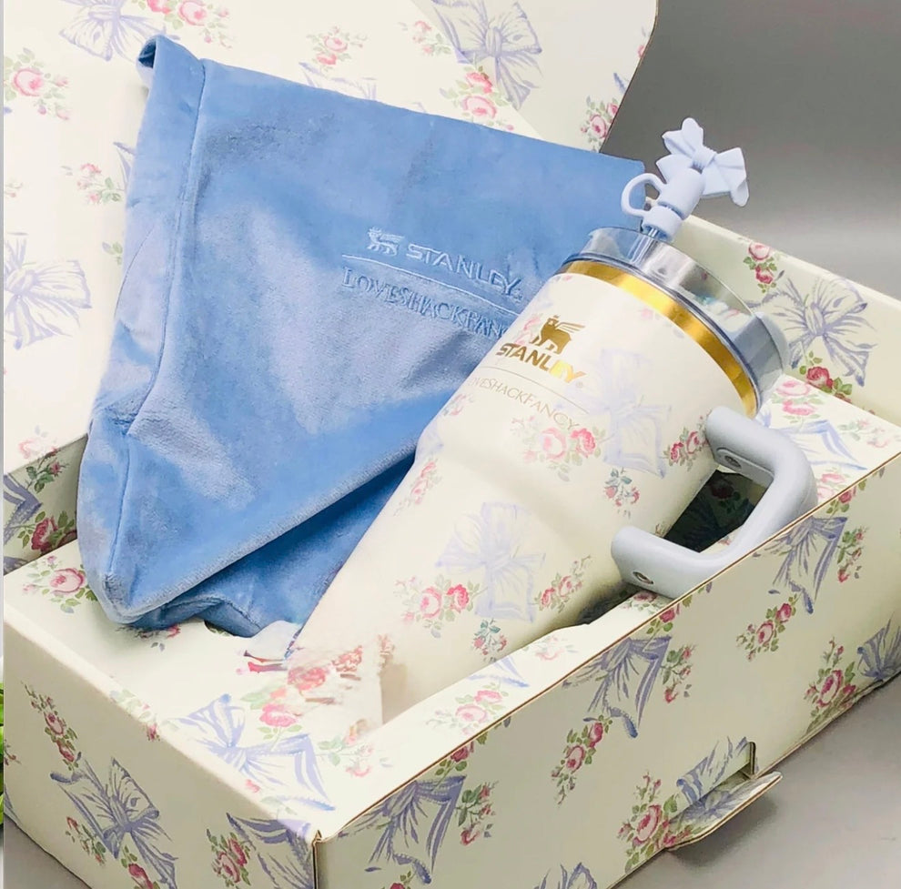 Stanley Insulated Tumbler With Gift Box - Blue