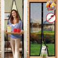 Magic Mesh Magnetic Screen Door - 20x80 inch, 2 Pieces