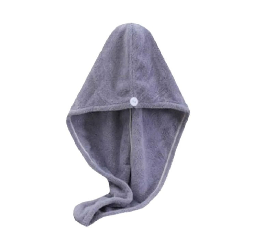 Fast-Drying Microfiber Hair Towel Wrap for Women - Super Absorbent Bath Hat