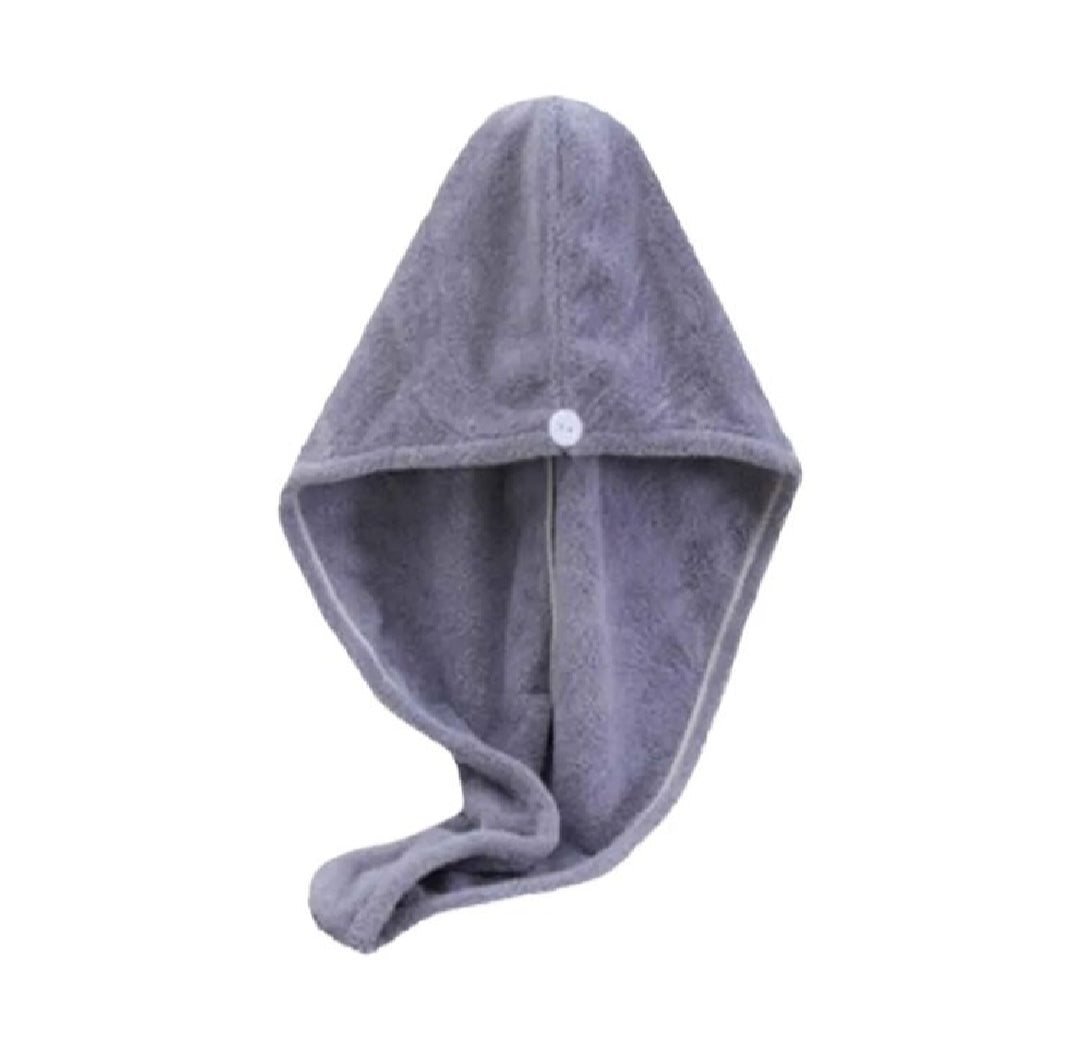 Fast-Drying Microfiber Hair Towel Wrap for Women - Super Absorbent Bath Hat