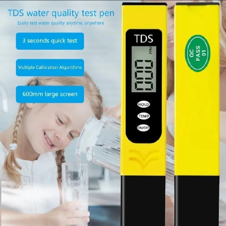 جهاز اختبار جودة الماء (TDS Meter)