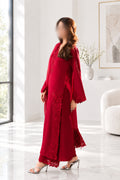Chiffon Embroidered Unstitched Suit