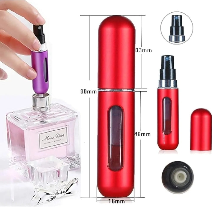 زجاجة عطر صغيرة محمولة