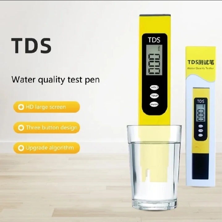 جهاز اختبار جودة الماء (TDS Meter)