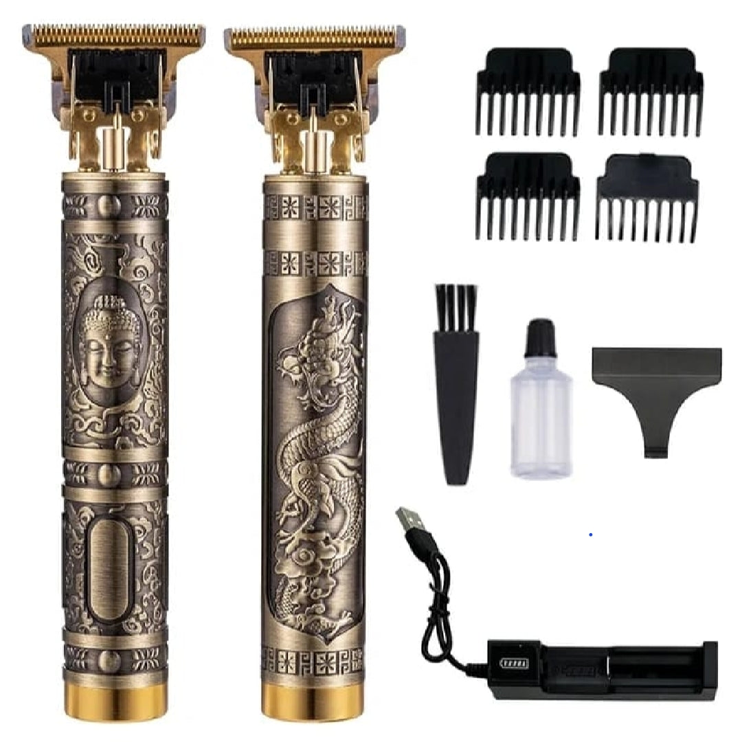 T9 Professional Cordless Hair Trimmer - Rechargeable Beard Clipper